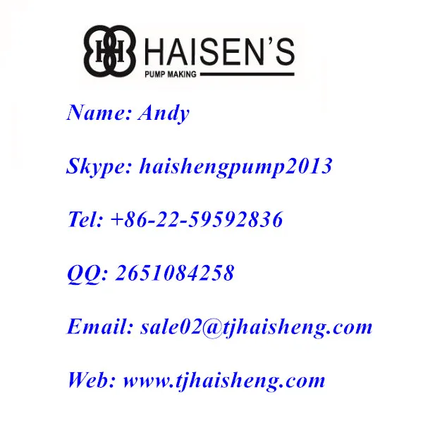 haisheng brand progressive cavity pump