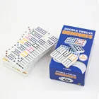 Plastic Domino Domino Dominos Plastic Double 12 Plastic Domino Rally Customized Colored