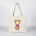NEW Eco Friendly Custom Women Fashion Plain Black Canvas Bag