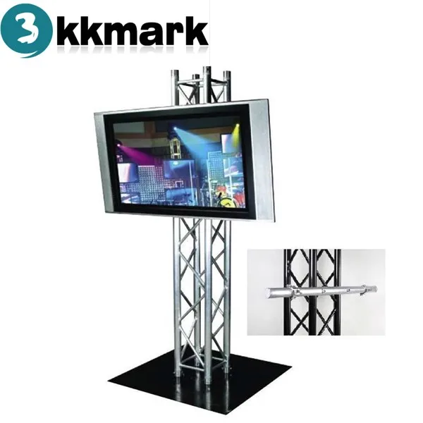 Aluminum Plasma Tv Mount Floor Truss Stand Buy Floor Tv Stand Trade