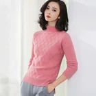 2018 Autumn Winter Long Sleeve Women Color Loose Sweater New Fashion Knitwear