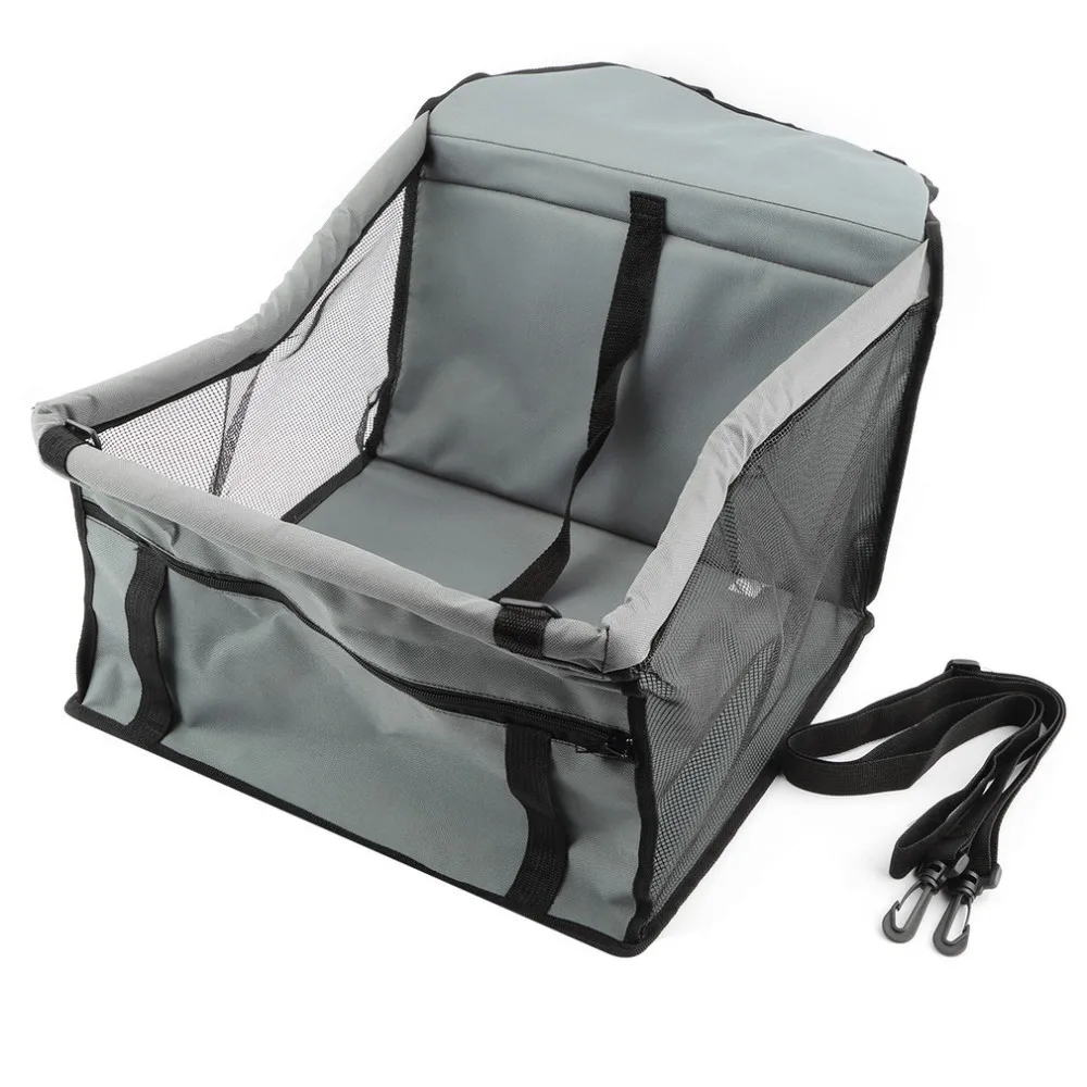 2016 new high quality Foldable Pet Dog Cat Car Crate Lookout Booster Seat Bag Carrier Travel Bed