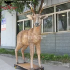 Animal Theme Park Life Size Animatronic Christmas Deer