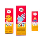 20 Colors non toxic kids playing artist graffiti washable acrylic Finger paint pigment set for children