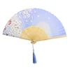 FQ brand silk and bamboo hand fans japanese bamboo hand fan for sale