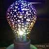 new design of led filament A60 2w 3w 4w warm light led spiral flashing filament led bulb light