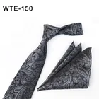 Jinjie 2019 Latest men's style polyester woven floral yellow tie bow tie and pocket square gift sets