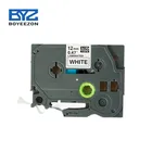 2018 Hot sale Black on White label cassette tape tze-231