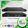4 AV Input 16 Channels Multiplexing MPEG 2 TS to Agile QAM Encoder Modulator