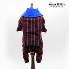 Fashion gentleman pet suit dog clothing direct supply