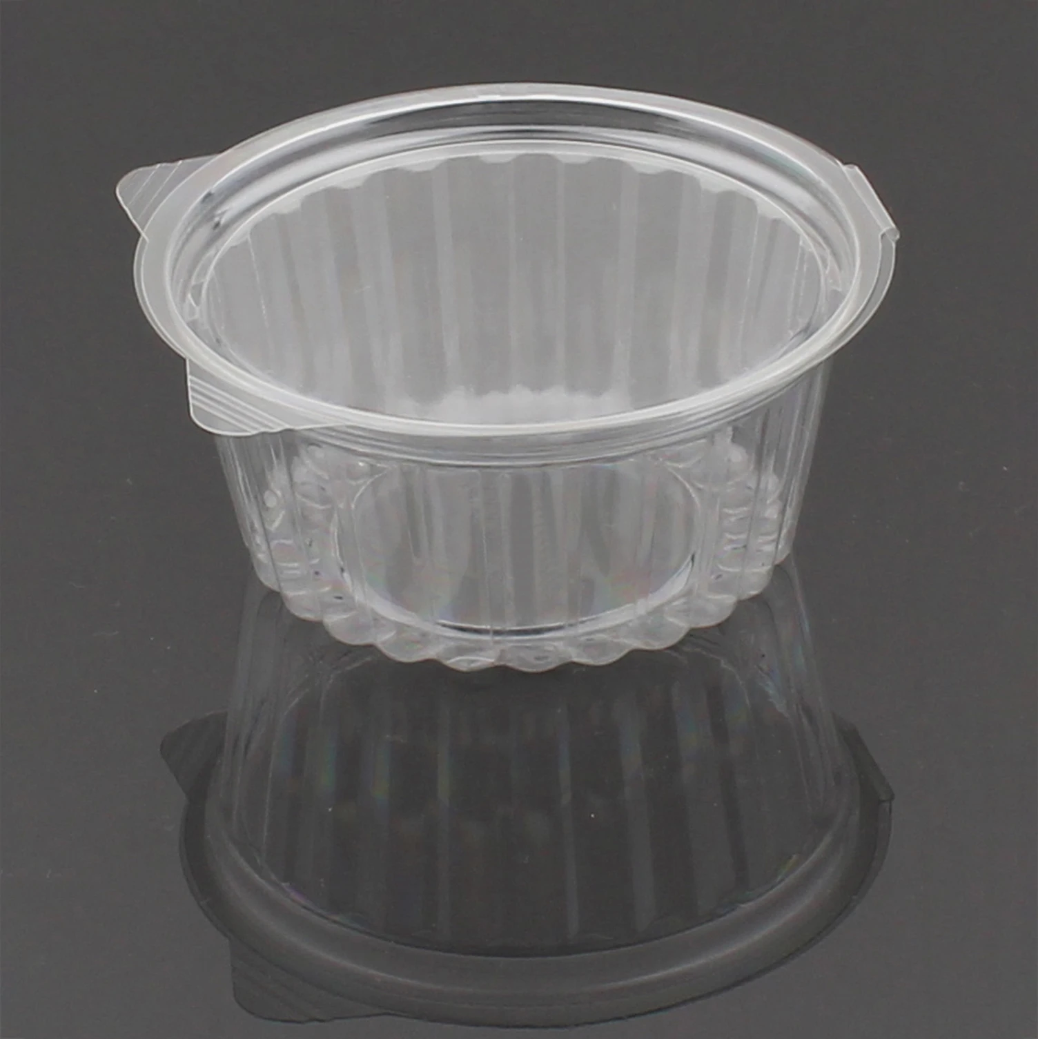 New food grade PET 48oz disposable plastic box takeaway food container small box for sale