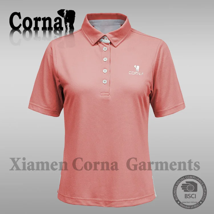 Plain dyed 160 grams 100% polyester cheap polo shirt 100% polyester with OEM