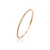 51305 High quality jewelry cheap tiny single stand designs wedding bangle