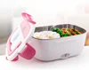 Stainless steel Removable and washable liner Car can be inserted into the heating Constant temperature electronic lunch boxes