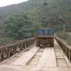 temporary steel modular plate girder truss bridges construction