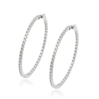 Engagement Earrings Earring Hoop Earrings 91970 Xuping Fashion Big Circle Earring Hoop Earrings For Women Simple Earring