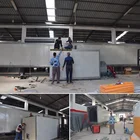 Aluminium Profile Powder Coating Line Plant with Cyclone Booth
