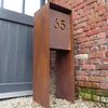 Rusty Corten Steel Modern Outdoor Furniture