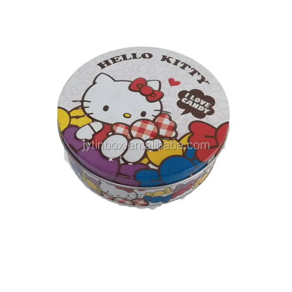 tin can wedding favor hello kitty candy cookie gift tin box