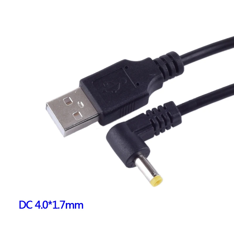 90 Degree DC 5V Power Plug Barrel Connector Charge Cable to USB 2.0 A Type Male
