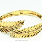 Bracelet Plated Gold Wedding Polished Edges Openwork Bangle Cuff Bracelet Bangle