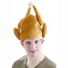 new products funny plush chicken hat thanksgiving decoration customized Turkey hat