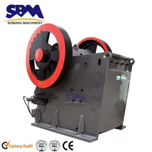 SBM quarry stone crusher equipment used small jaw crusher for sale