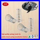 Stainless steel spiral spring for auto toy car parts,Customized steel conical spring big/small spring