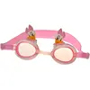 PC anti-fog lens silicone googles with comfortable and cute cartoon gaskets kids swimming goggles