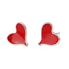 925 silver earrings for the birthday gift of the girlfriend heart shaped Variety of mixes earrings women jewelry