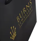 Paper Bag Card Paper Bag Luxury White Card With Hot Gold Foil Kraft Paper Gift Bag For Jewelry