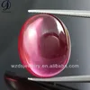 synthetic 3# corundum cabochons ruby gemstones cheap price
