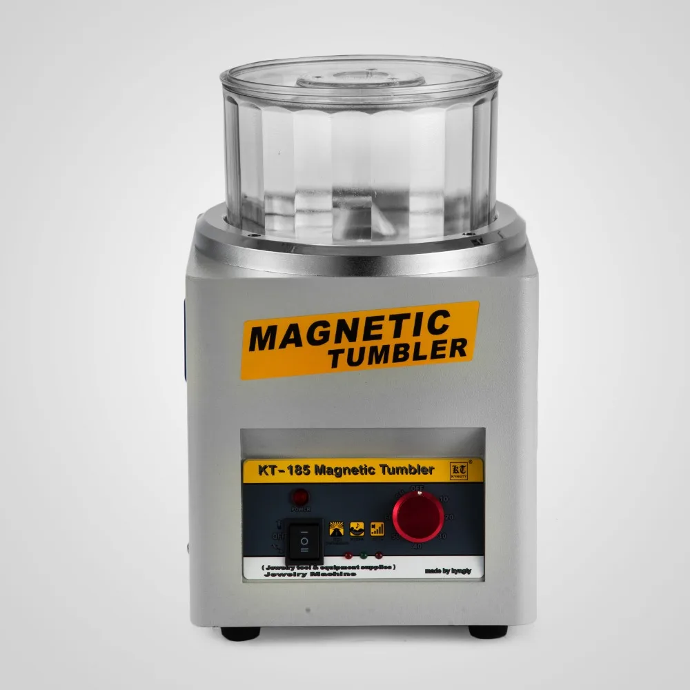 Lage prijs ons, MX, CA voor KT185 Magnetische Tumbler 180mm Sieraden Polijstmachine Super Afwerking Machine 110 V