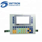 Industrial controller membrane keyboard/ keypad switch with metal dome/ tactile feeling, insert card and LED