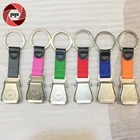 Custom logo brand aviation safety buckle metal airline keychain