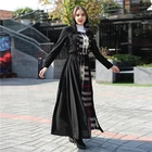 2018 Fashion latest chiffon dress turkish style women abaya