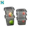 Clear Plastic Take Away Salad Bowl/ Pet Clamshell Box For Fruit
