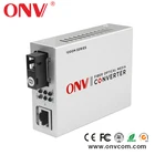 Video to Optic Digital Media Converter for ip camera (2ports forward Video+1port rs232 Data) 20km, via Single Fiber Transceiver