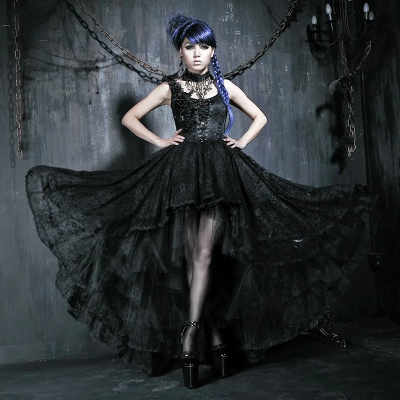 gothic evening dress