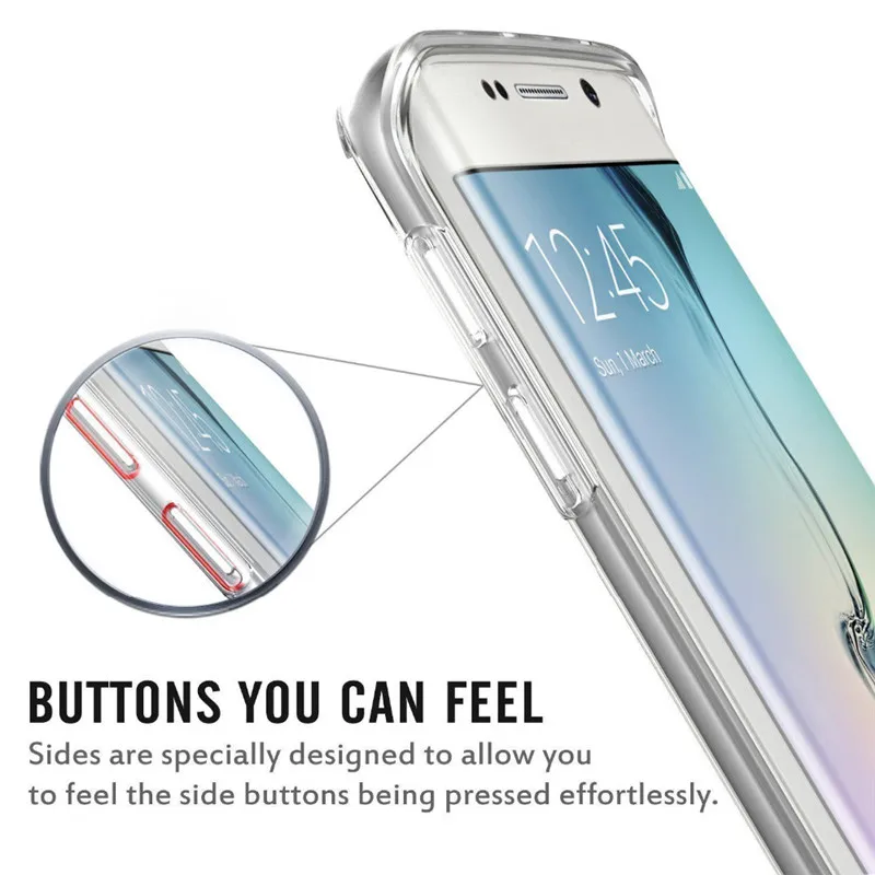 Wholesale Soft 360 Full Cover Tpu Case For Samsung Galaxy J3 J5 J7 A5 A3 A7 2016 2017 J4 J6 A8 A6 2018 S8 S9 Plus S7 S6 Edge