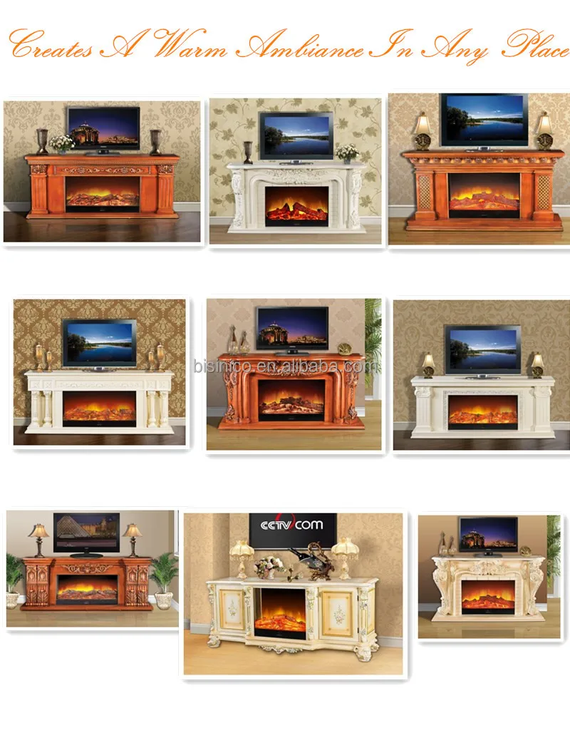 French Style Electric Fireplace Fireplace Heater Insert Living Room And Bedroom Space Warmer View French Electric Fireplace Bisini Product Details