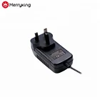 UK plug 36watt OEM ac adapter 14.8V 2400mA wall mount power supply for CCTV camara