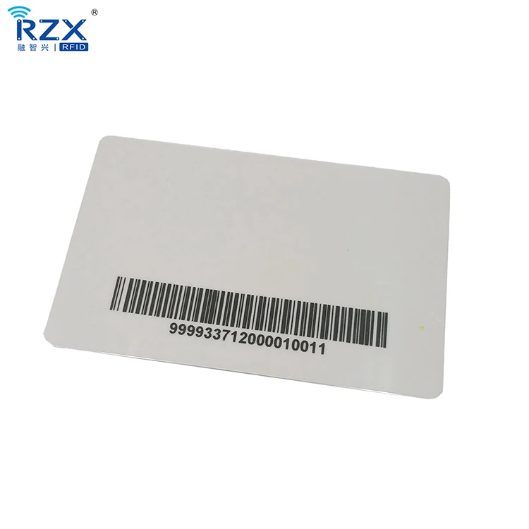 customized cmyk printing barcode loyalty gift plastic card