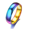 Rainbow Stainless Steel Turkish Man Ring Ally Express Cheap Wholesale O Ring