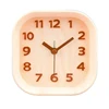 Zogift 2019 Square multifunctional Wood grain desk table alarm clock