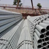 (API 5L X80) alibaba china supplier galvanized steel water pipe for window profile