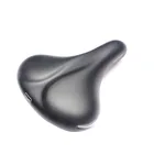 Hot selling comfortable heated leather bicycle saddle