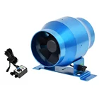 High Efficiency fan 6" inch Mixed Flow Ventilation System Exhaust Air Extractor Inline Duct Fan for Bathroom&Kitchen