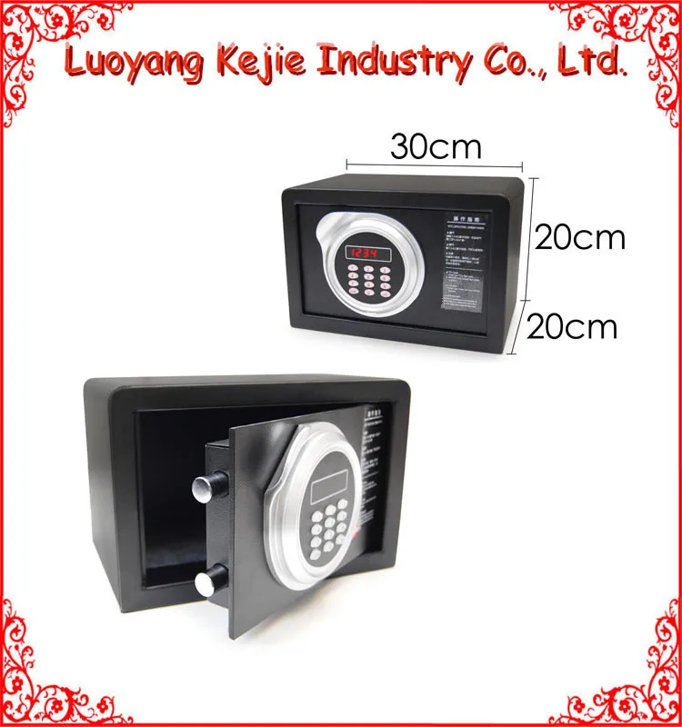 electronic digital steel safe box fireproof safes combination bank safe box