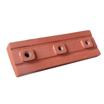 High quality HAZEMAG APK40 impact plate spare parts for stone crusher